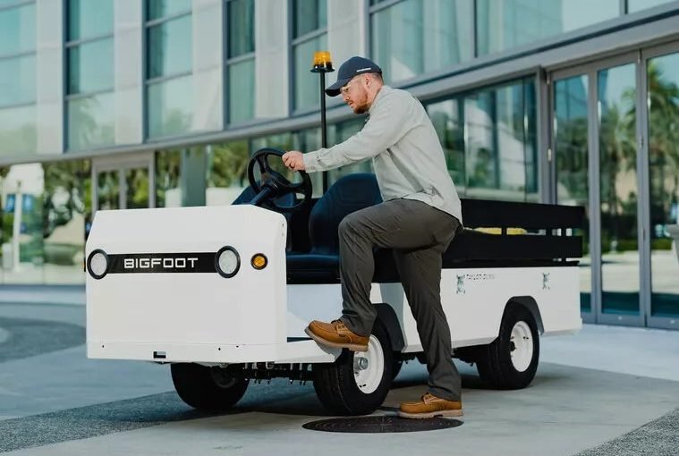 Taylor-Dunn industrial vehicles in action