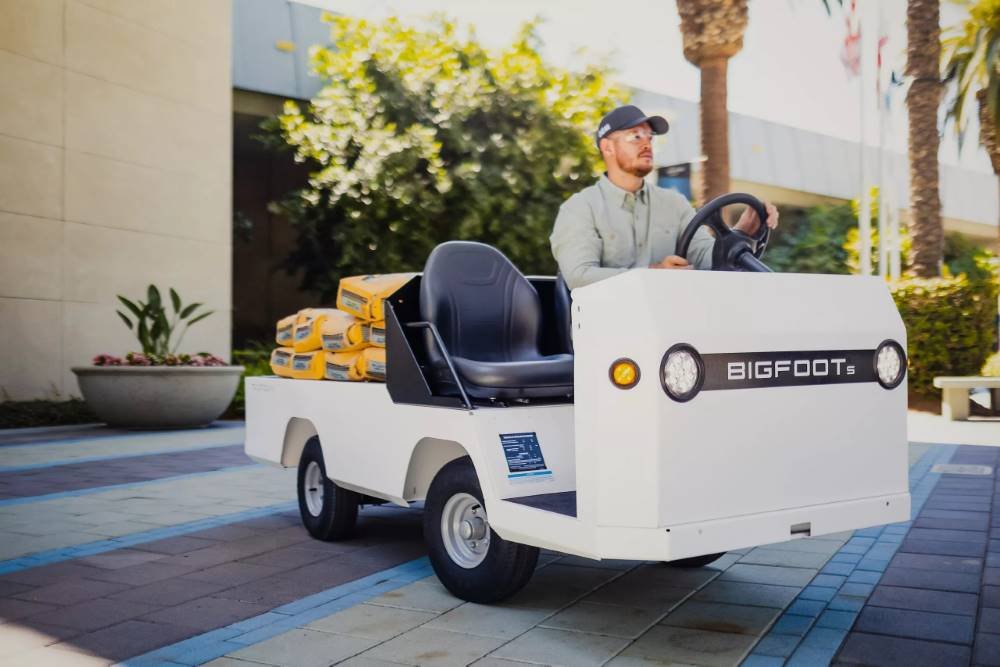 Taylor-Dunn industrial vehicles in action