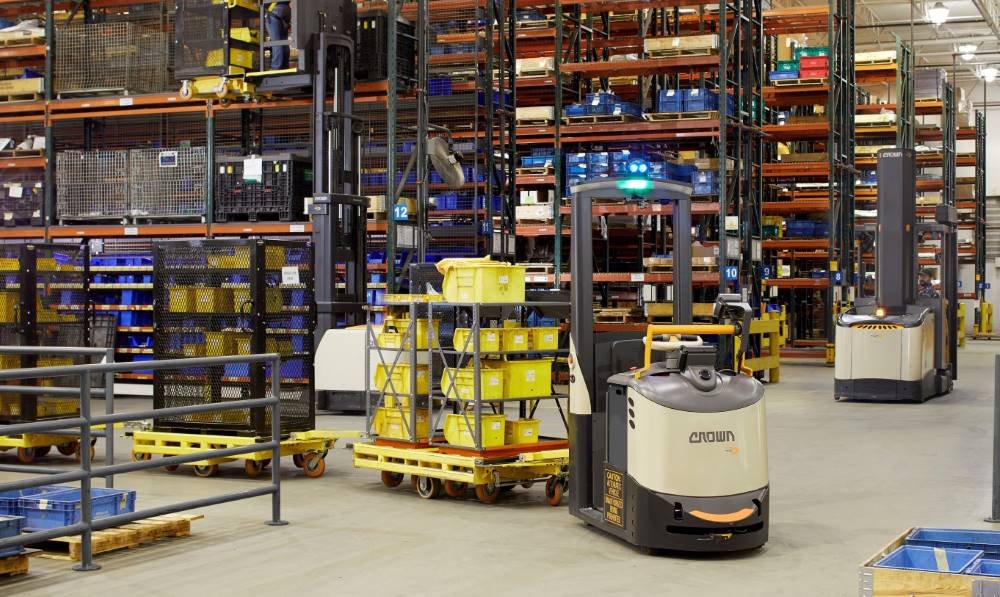 Automated warehouse solutions in action