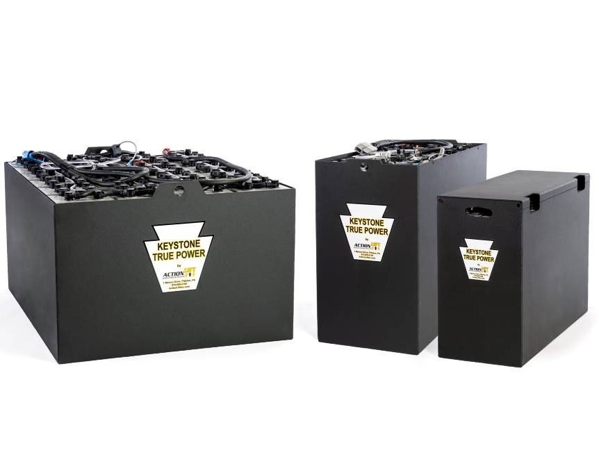 Industrial forklift batteries for long-lasting power