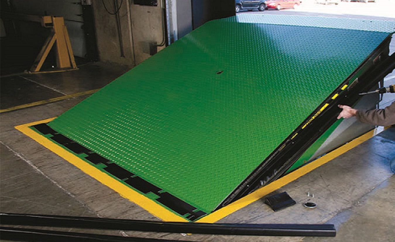 Loading dock equipment for secure loading