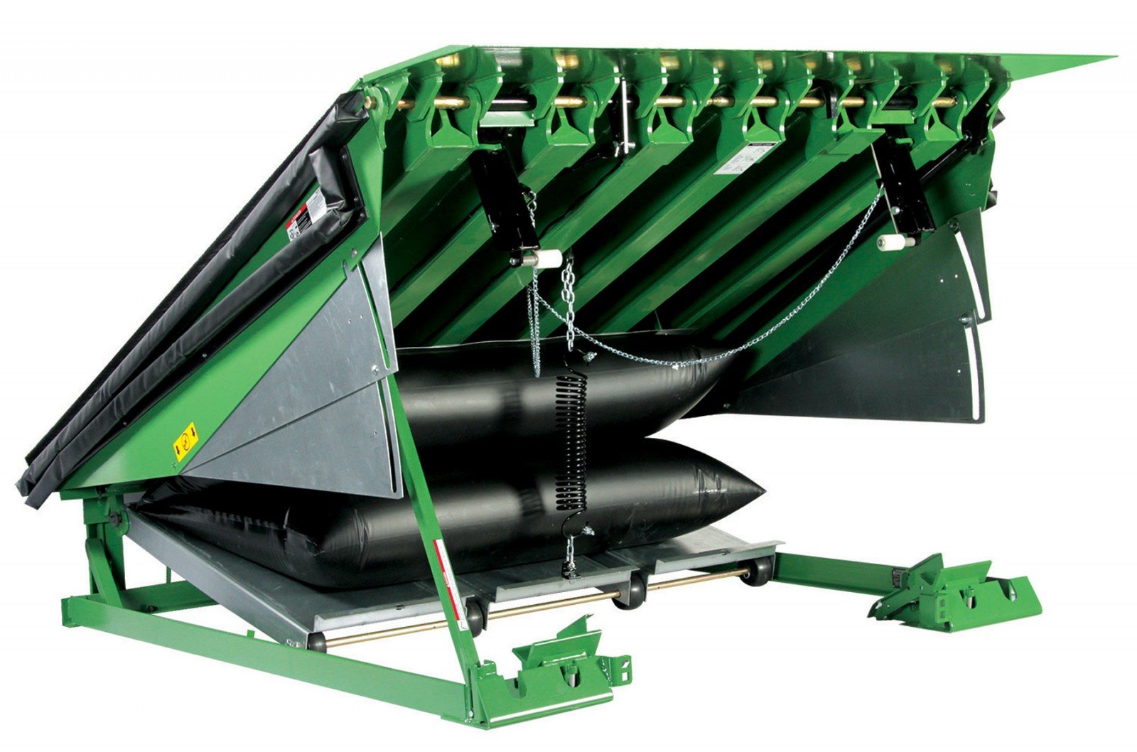 Loading dock equipment for secure loading