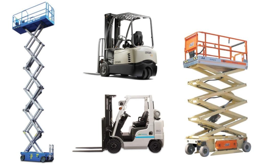 Forklift rentals for warehouse and industrial use